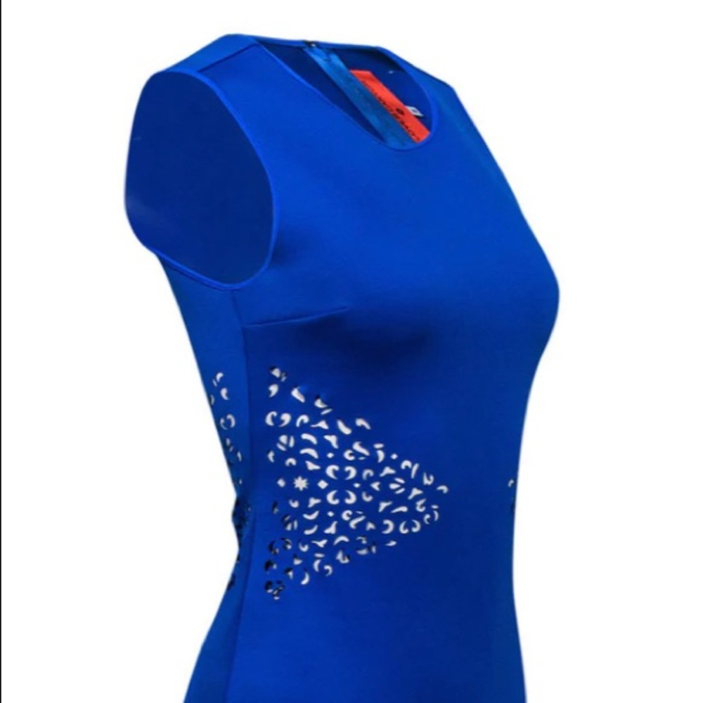 Clover Canyon Blue Neoprene Dress
